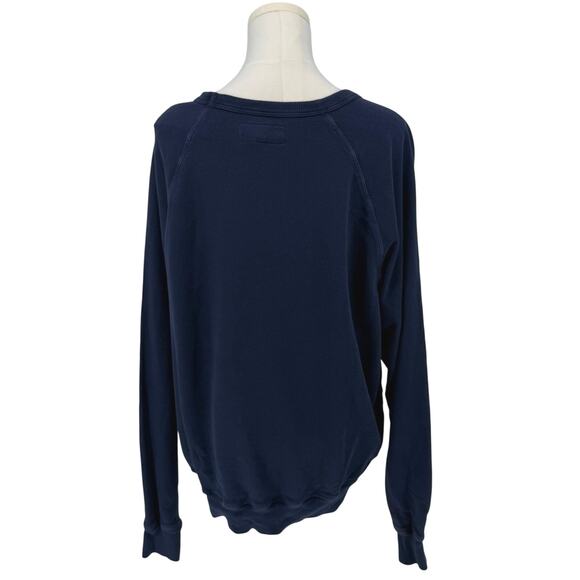 THE GREAT Crew Neck Sailboat Logo Graphic Sweatshirt Women's L Casual Nautical - Picture 4 of 7